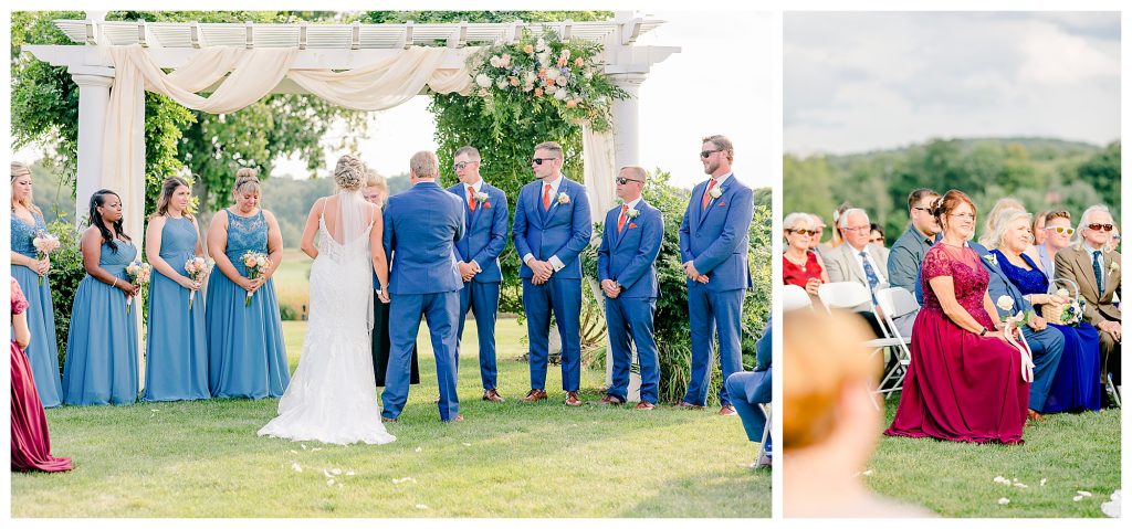 Links at Union Vale Wedding 