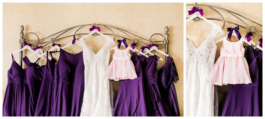 Purple Bridesmaid Dresses 