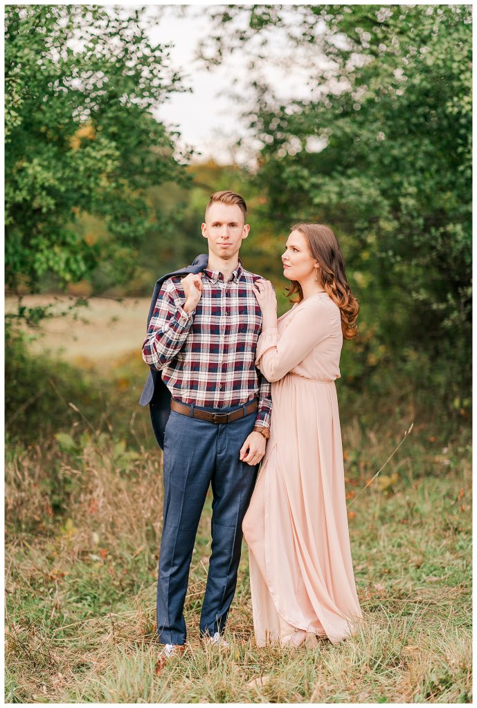 Romantic Fall Engagement Session 