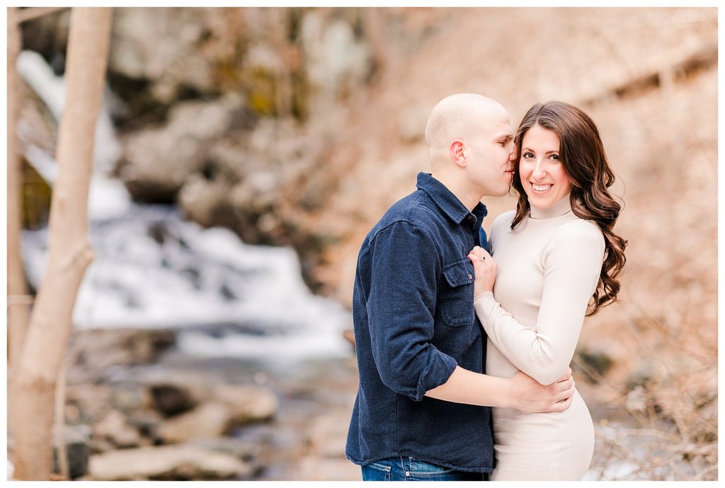 Winter engagement session in NY 