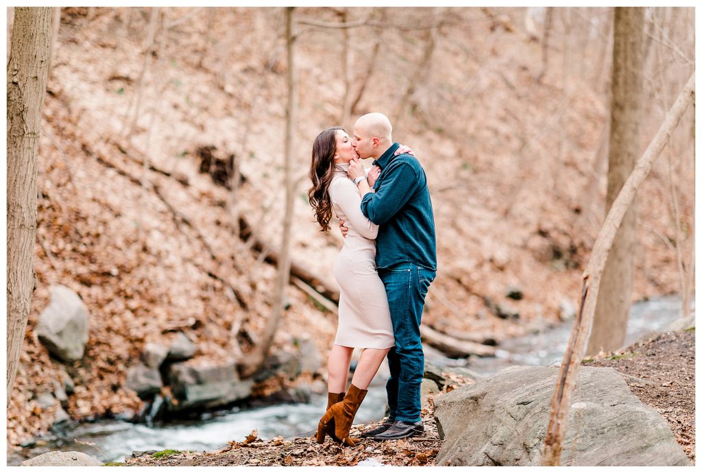 Winter engagement photography 