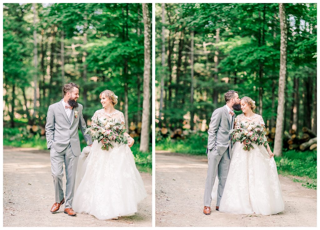 whimsical wooded wedding day 