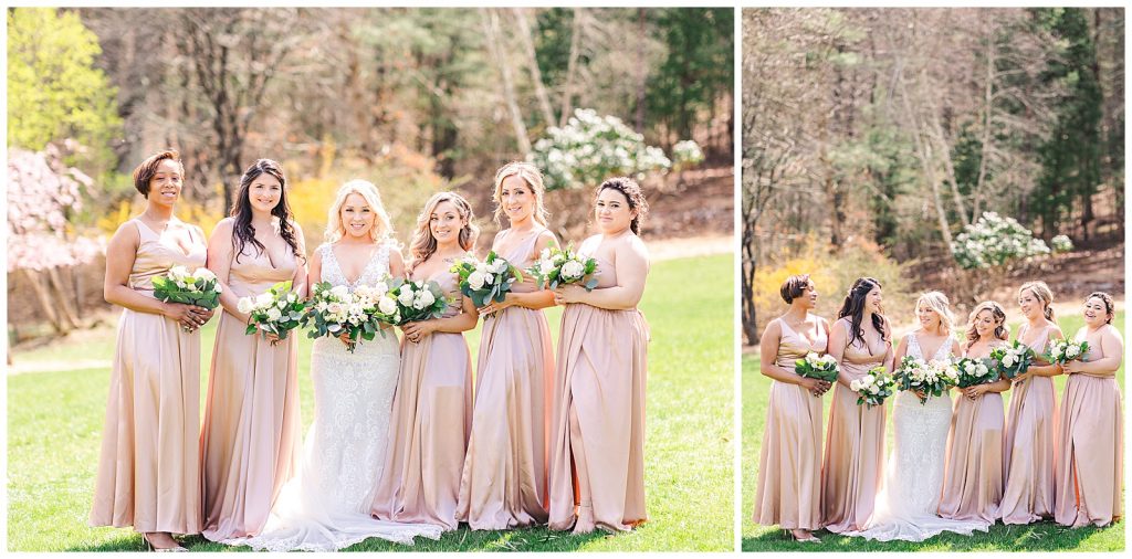 Bridesmaids in Champagne 
