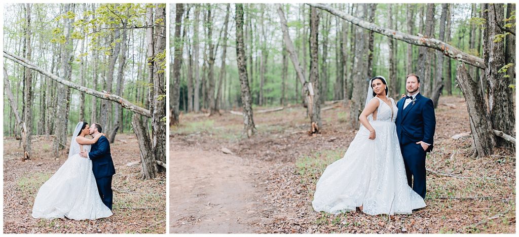 Wedding pictures at Handsome Hollow 
