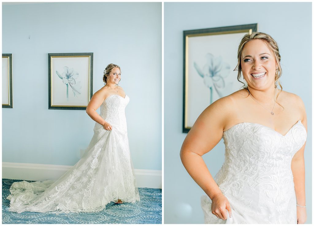 Bride at the Waterview in Conecticut 