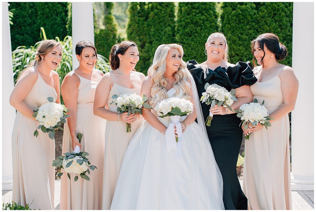Bridesmaids at the Aria in Connecticut