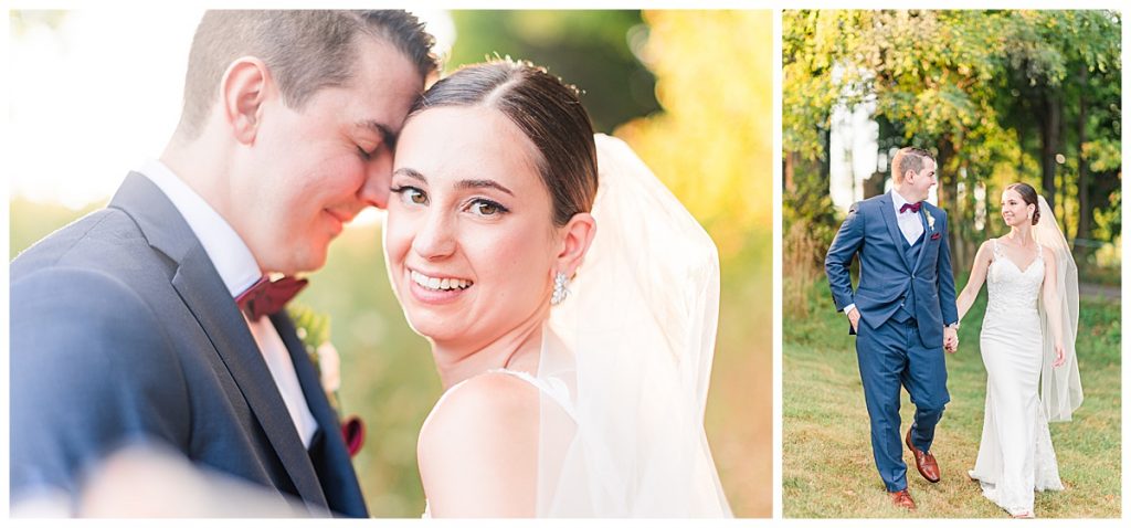 Sunset portraits at Red Maple Vineyard